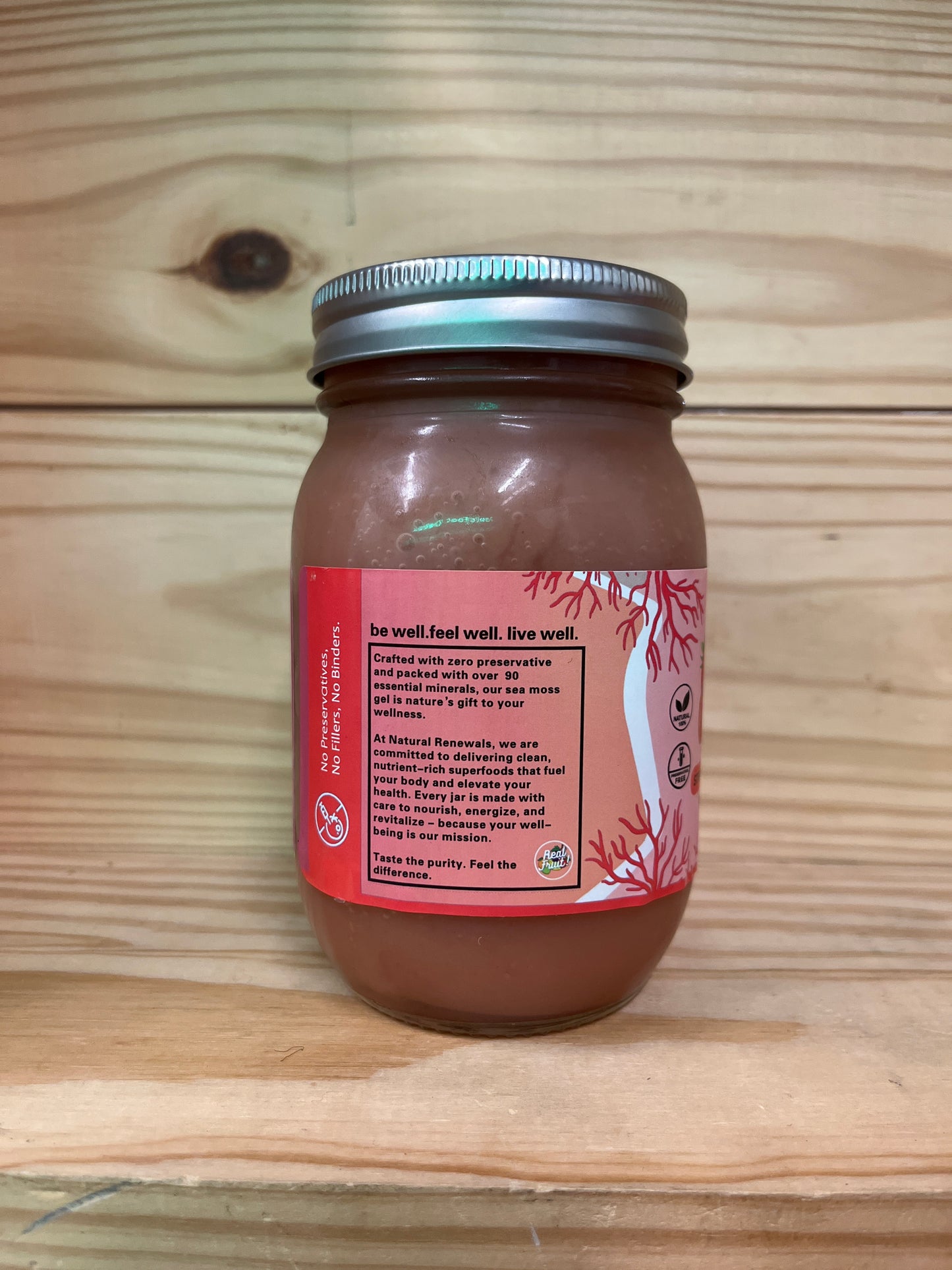 Sea Moss Gel Strawberry Banana