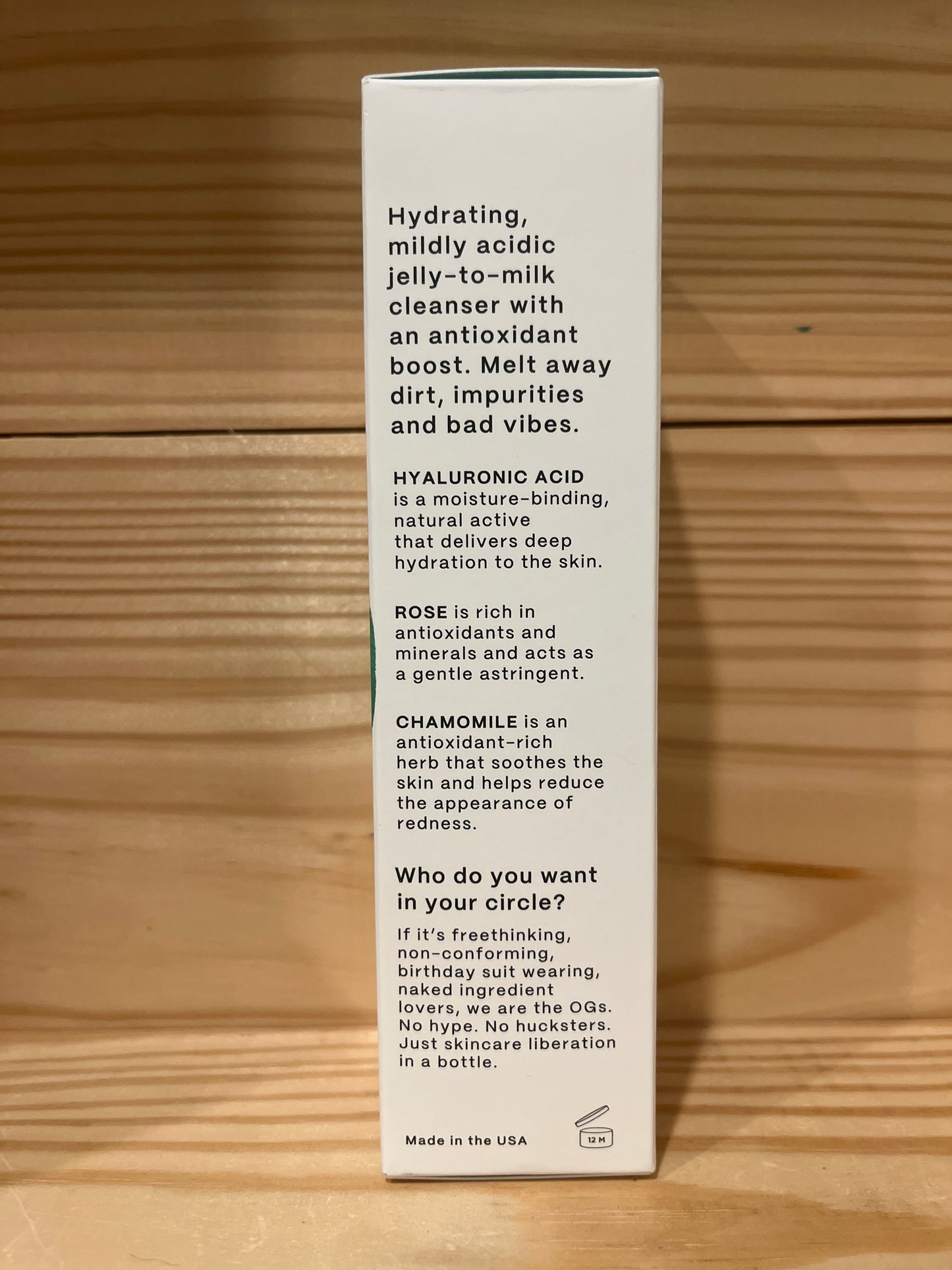 Natural Face Jelly Cleanser