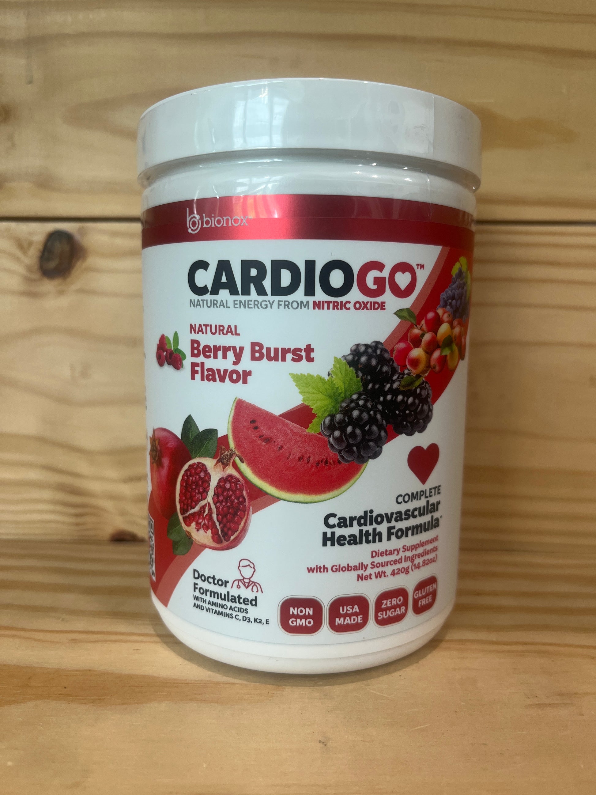 Bionox CardioGo Formerly M3 Nitric Oxide Supplement