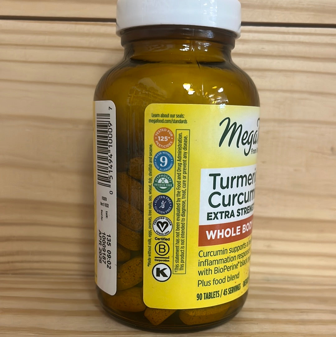 Turmeric Curcumin Extra Strength Whole Body 475mg