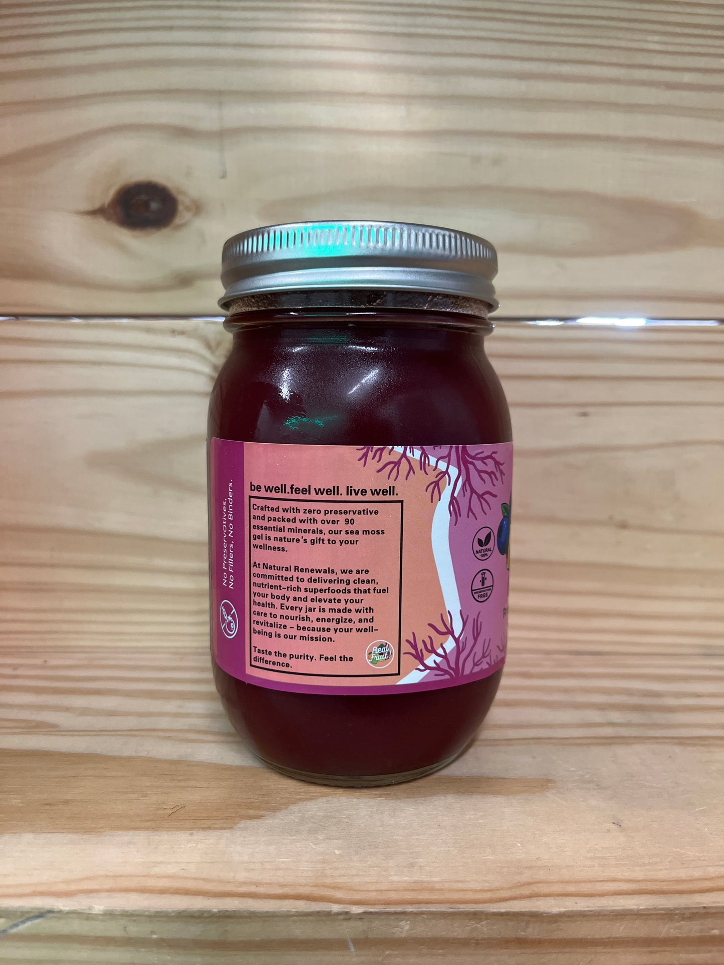 Sea Moss Gel Triple Berry