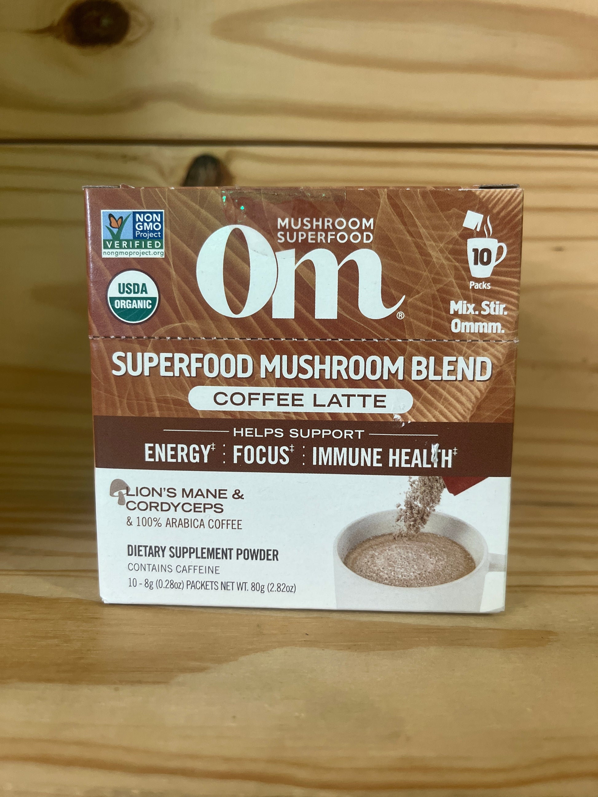 Mushroom Coffee Latte Blend Packets