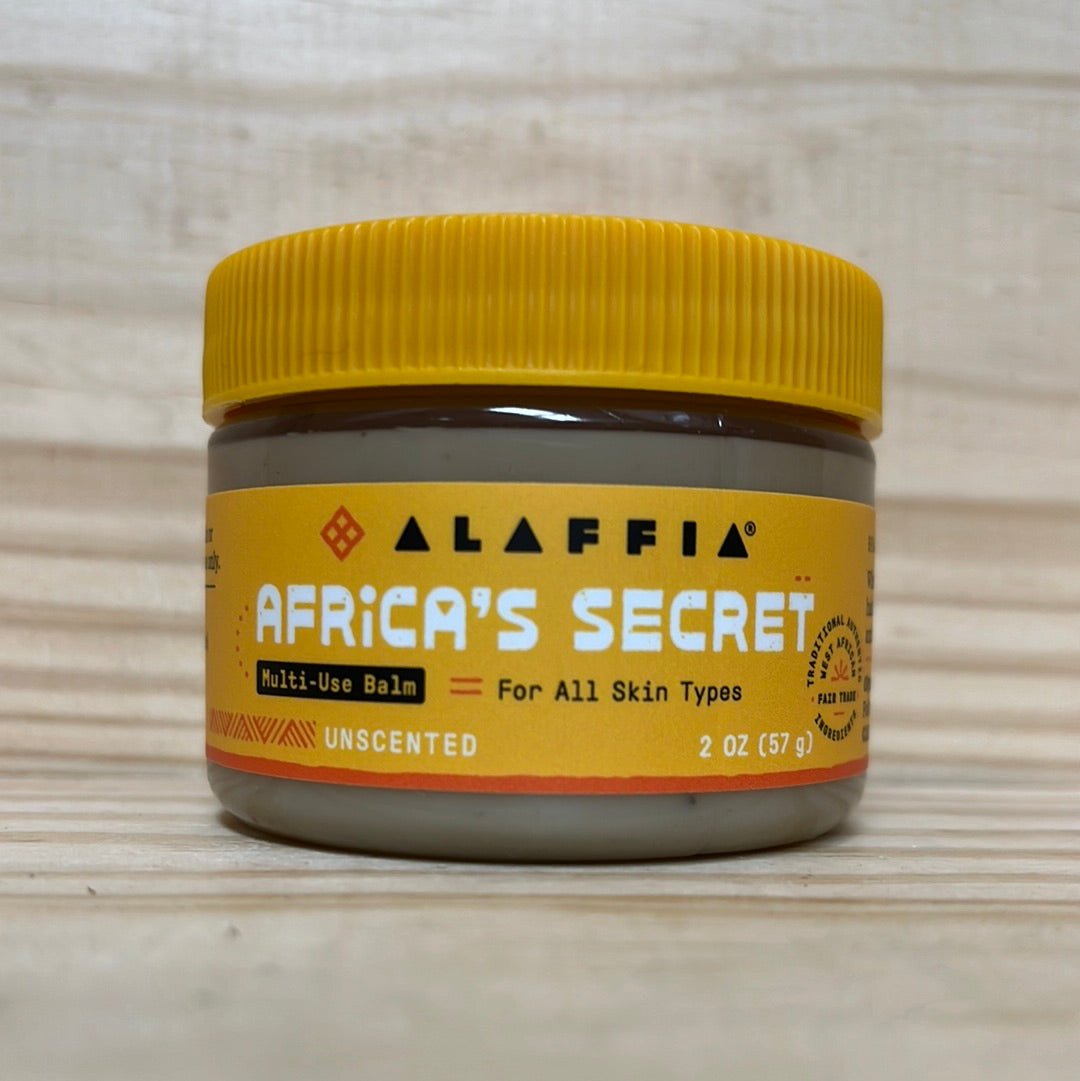 Africa's Secret Multi Use Balm Unscented 2oz - One Life Natural Market NC