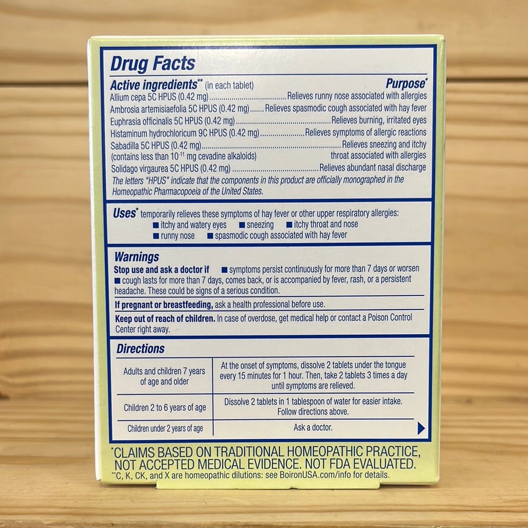 Allergy Calm Homeopathic Medicine Natural Allergy Relief formerly RhinAllergy - One Life Natural Market NC