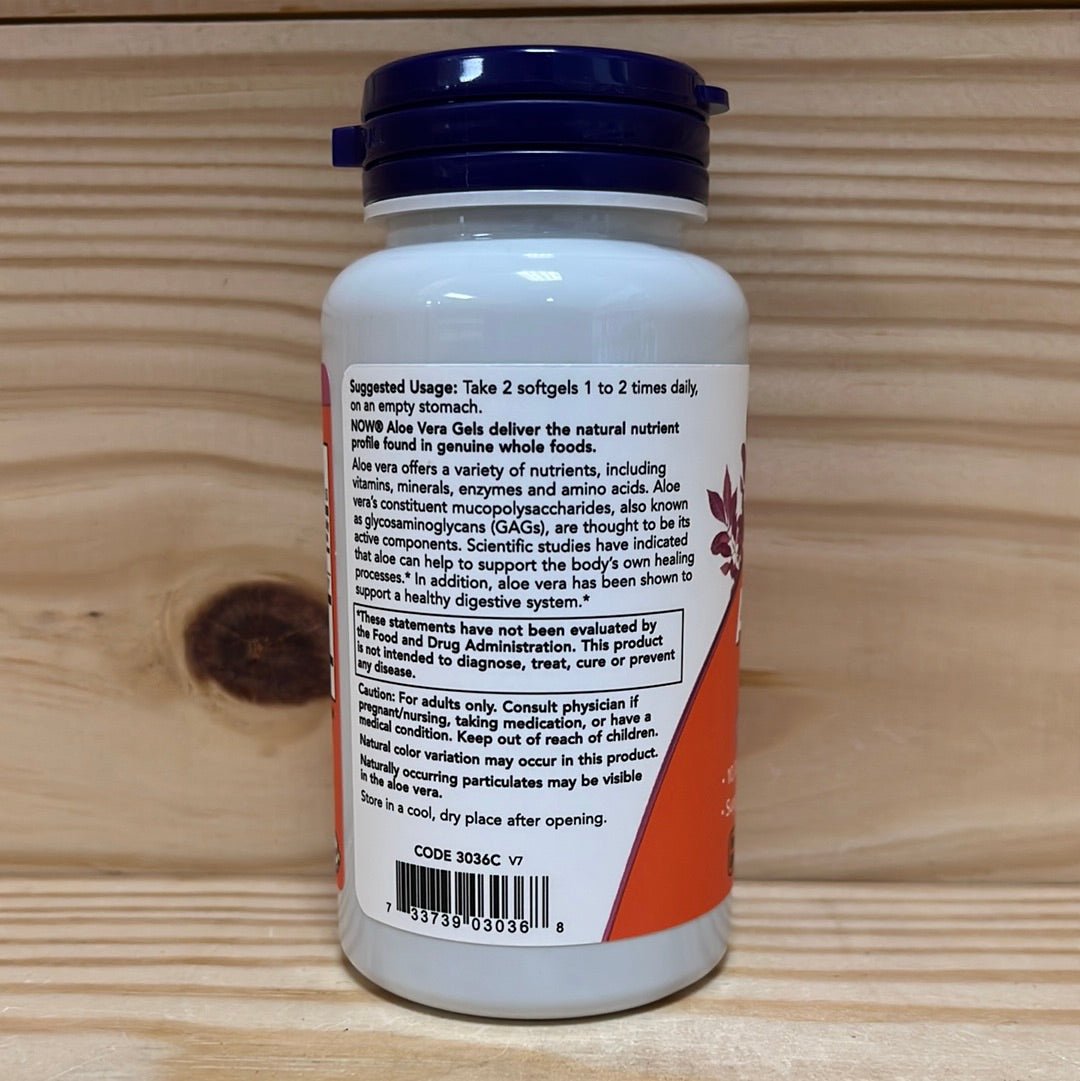 Aloe Vera Gel Caps 10,000mg - One Life Natural Market NC