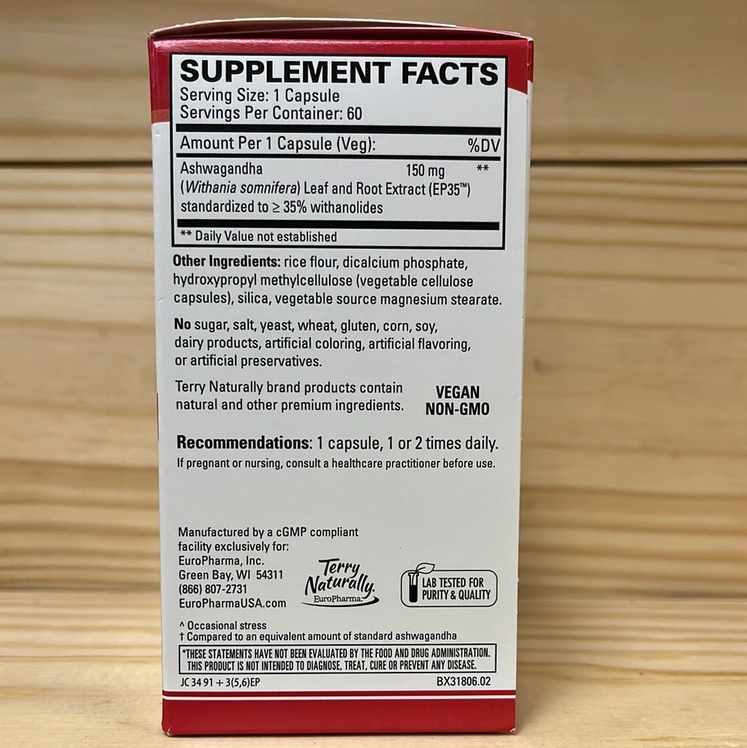 Ashwagandha EP35™ Extra Strength - One Life Natural Market NC