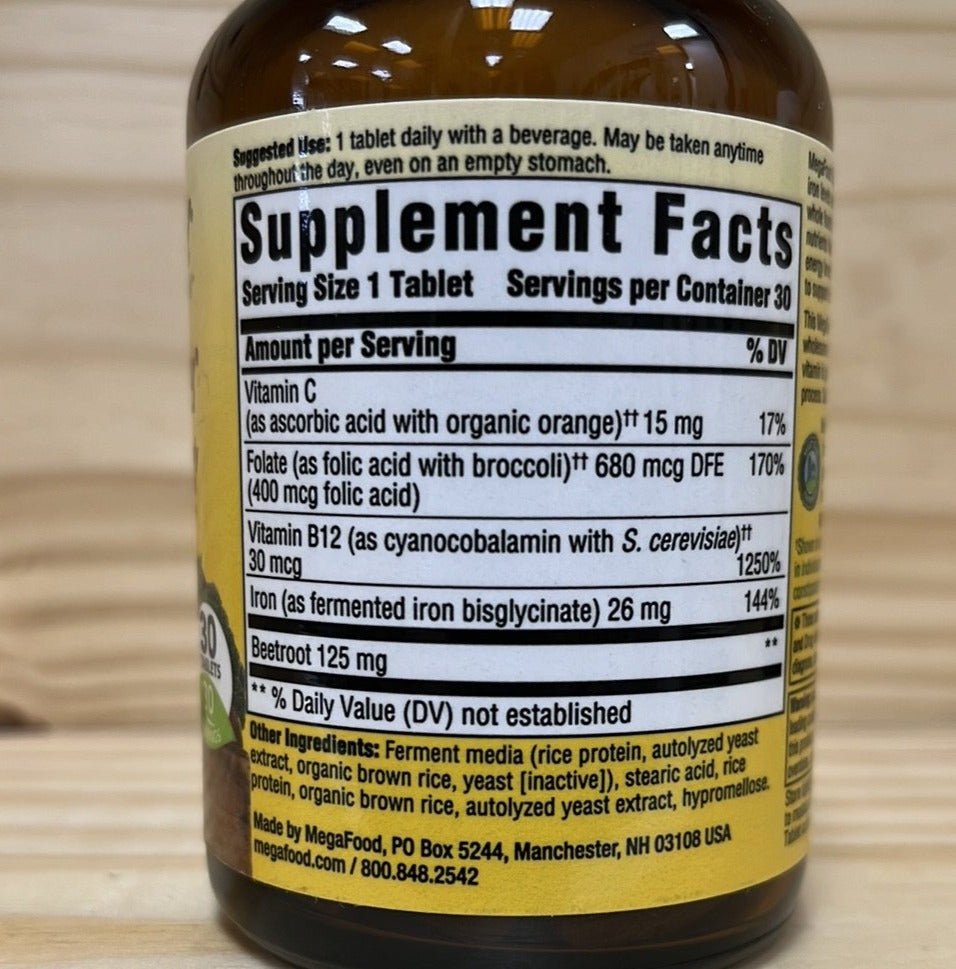 Blood Builder® Natural Iron Supplement - One Life Natural Market NC