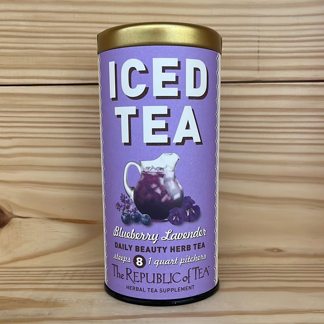 Blueberry Lavender Iced Tea Pouches - One Life Natural Market NC