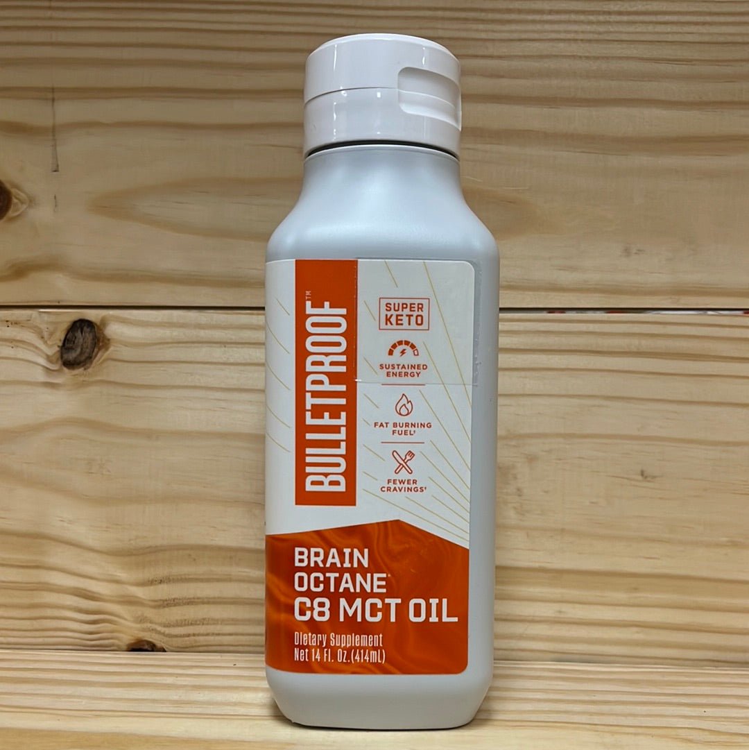Bulletproof BRAIN OCTANE OIL Pure C8 MCT Oil - One Life Natural Market NC