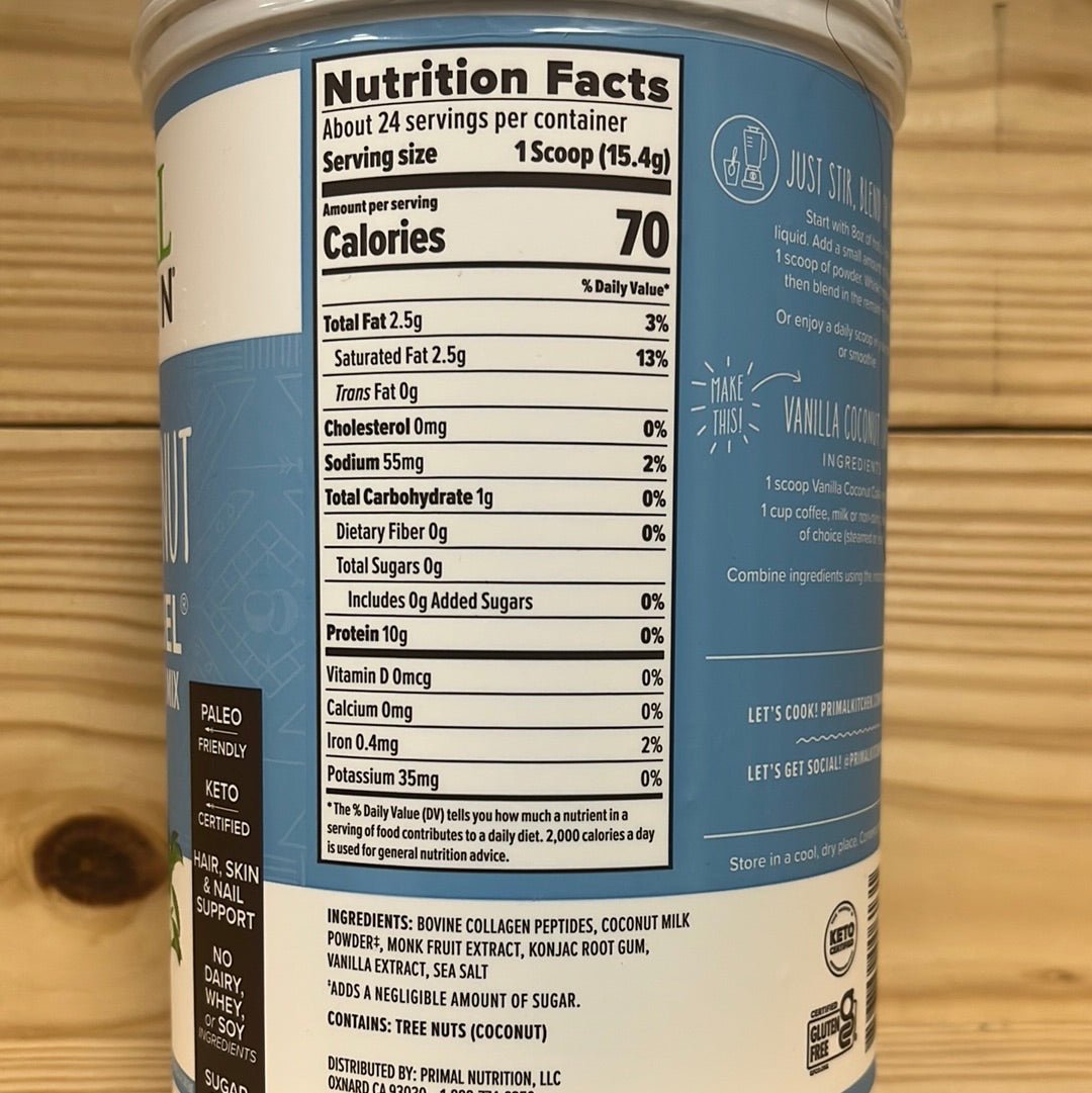 COLLAGEN FUEL® Drink Mix - Vanilla - One Life Natural Market NC