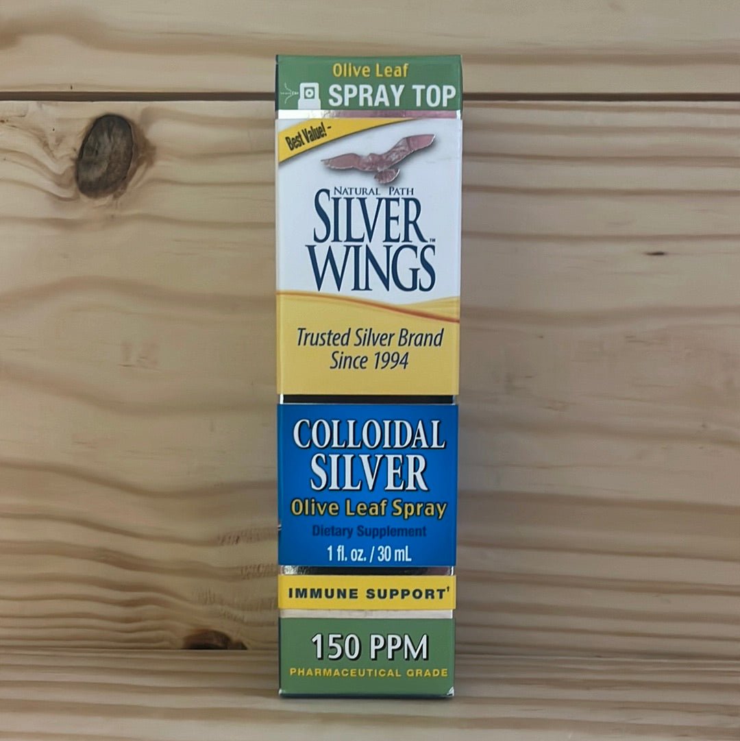Colloidal Silver 150 PPM with Olive Leaf - One Life Natural Market NC