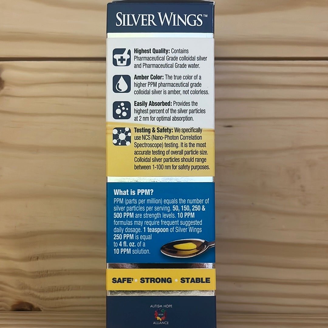 Colloidal Silver 250 PPM Dropper Top - One Life Natural Market NC