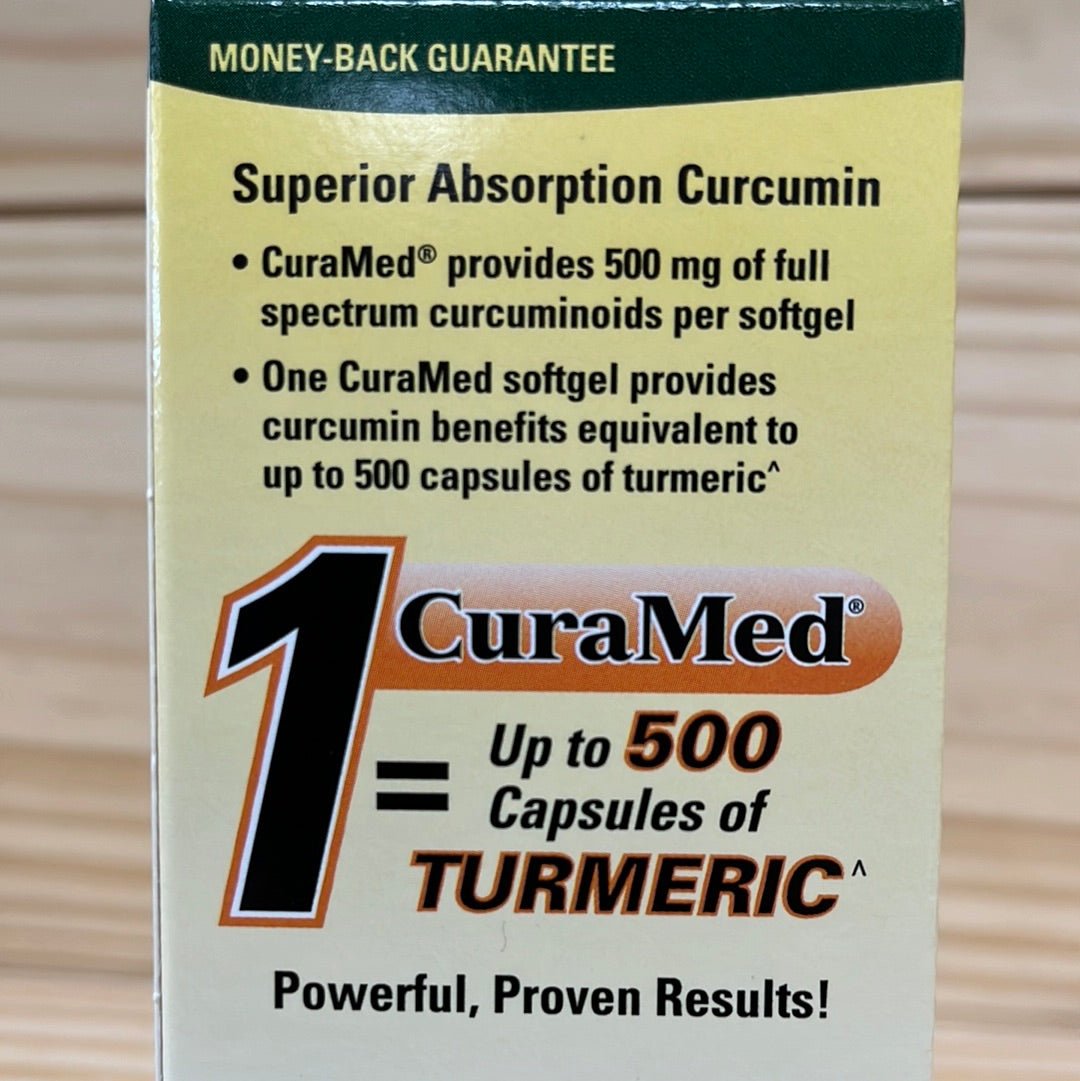 CuraMed® 750 mg Softgels - One Life Natural Market NC