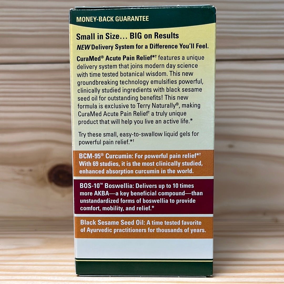 CuraMed® Acute Pain Relief - One Life Natural Market NC