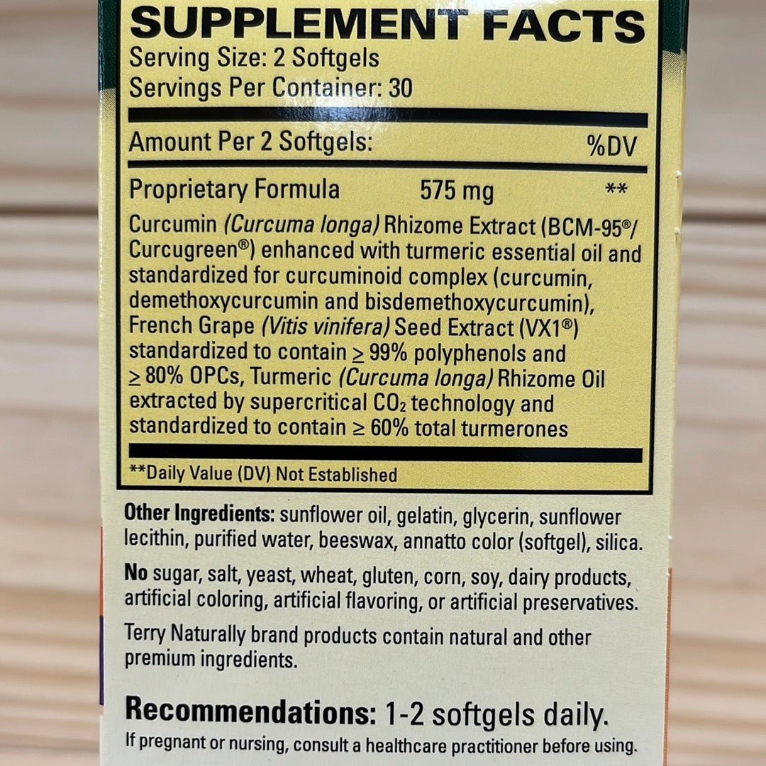 CuraMed® Plus Clinical OPC Curcumin French Grape Seed - One Life Natural Market NC