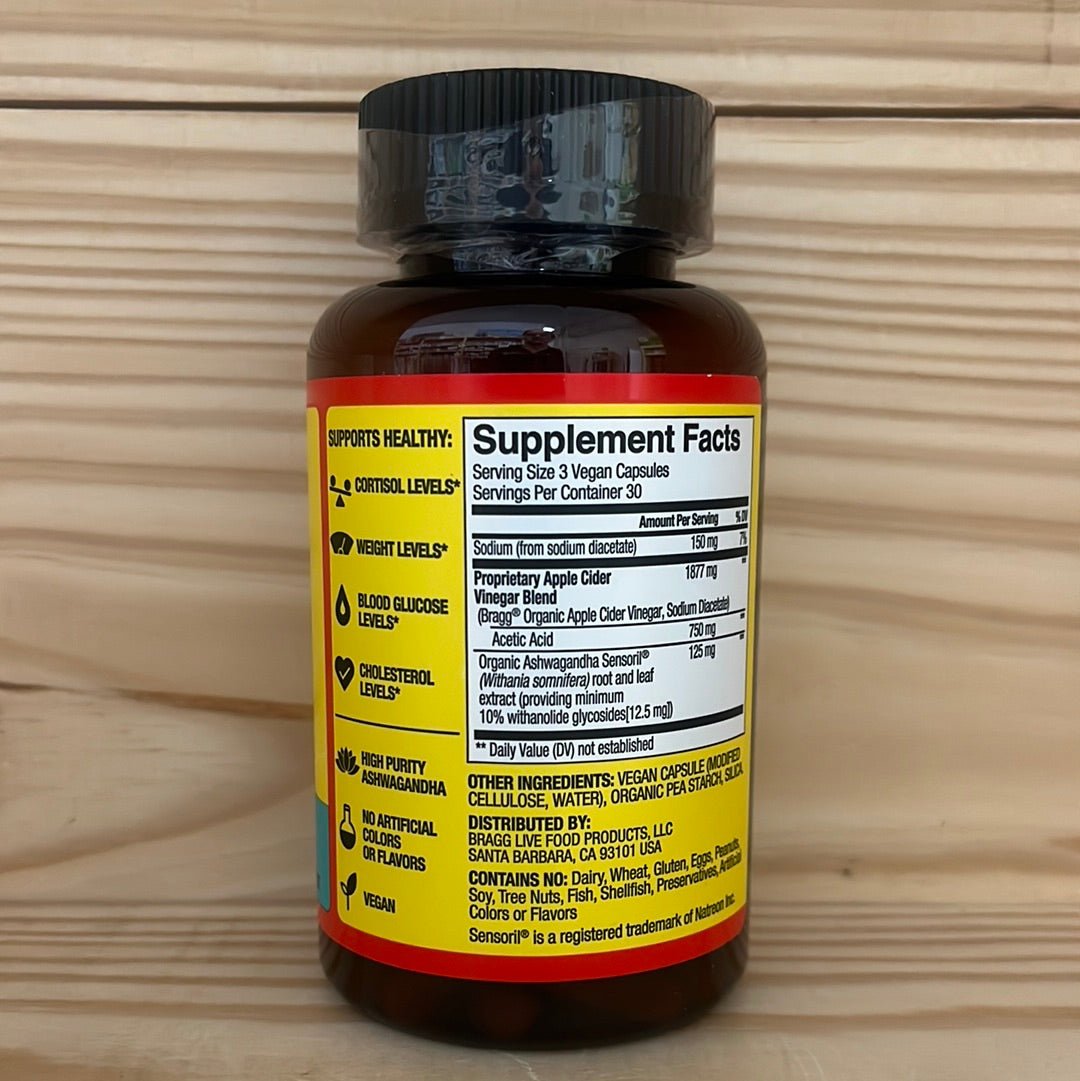 Daily Balance ACV Supplement AppleCider Vinegar + Ashwagandha - One Life Natural Market NC