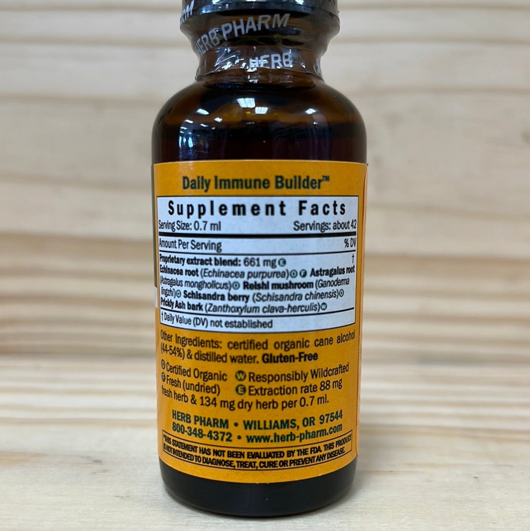 Daily Immune Builder Liquid Herb Extract Blend - One Life Natural Market NC