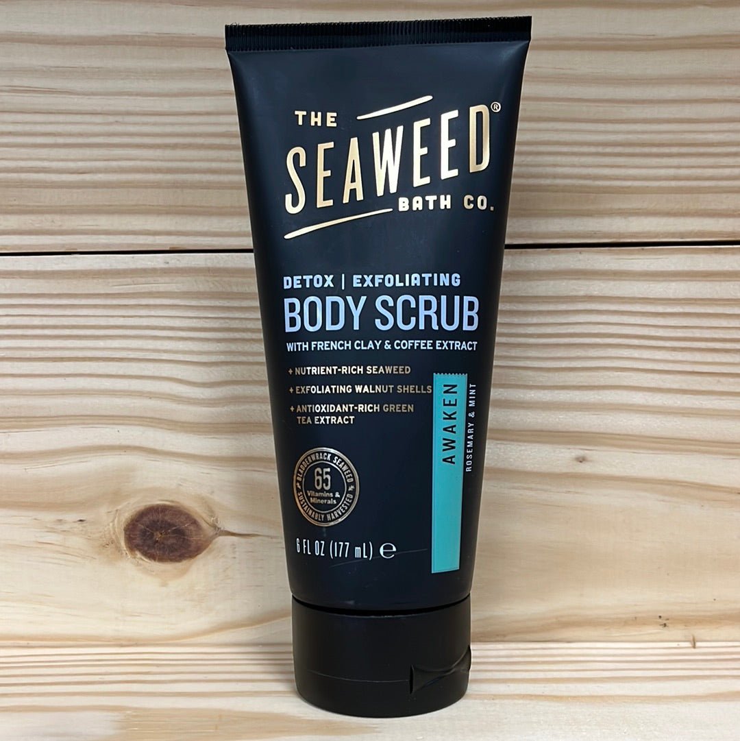 DETOX EXFOLIATING BODY SCRUB - AWAKEN (ROSEMARY + MINT) - One Life Natural Market NC