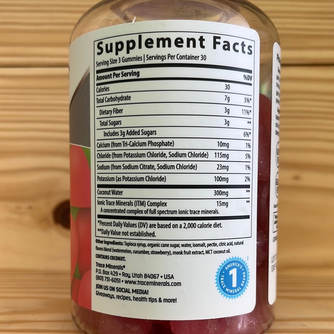 Electrolyte Stamina Gummies - Watermelon - One Life Natural Market NC