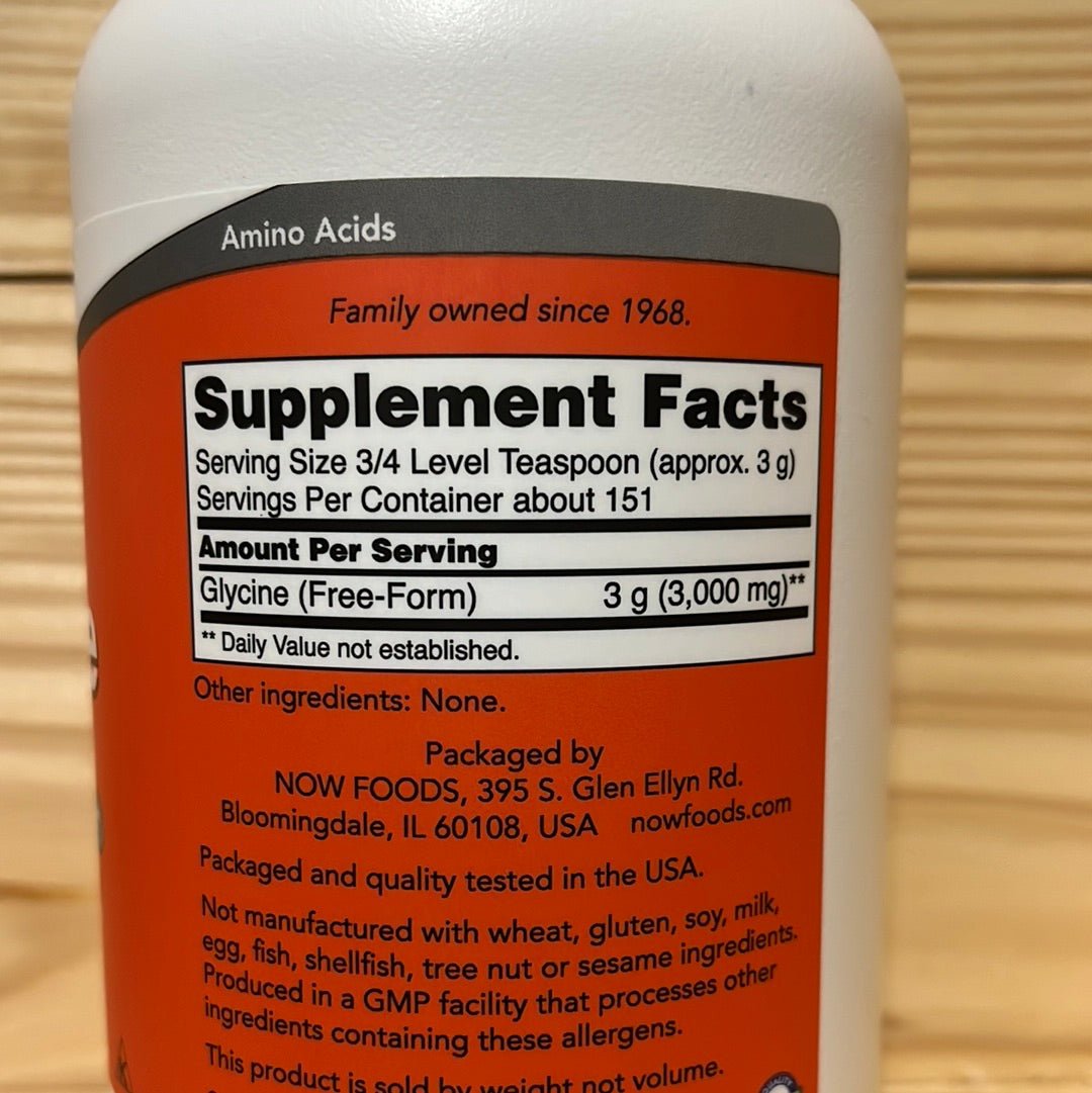 Glycine Powder Pure 1lb - One Life Natural Market NC
