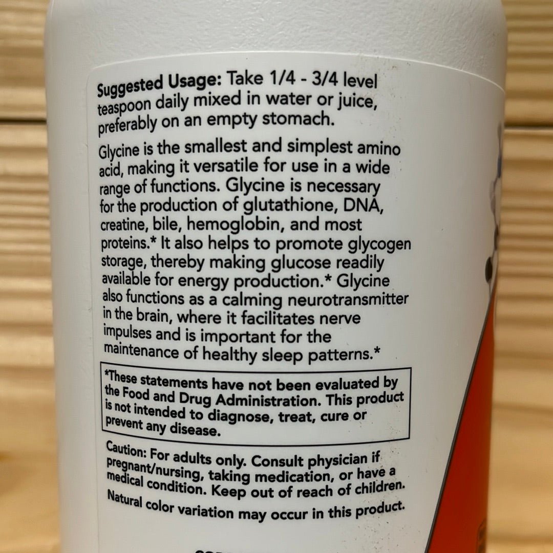 Glycine Powder Pure 1lb - One Life Natural Market NC