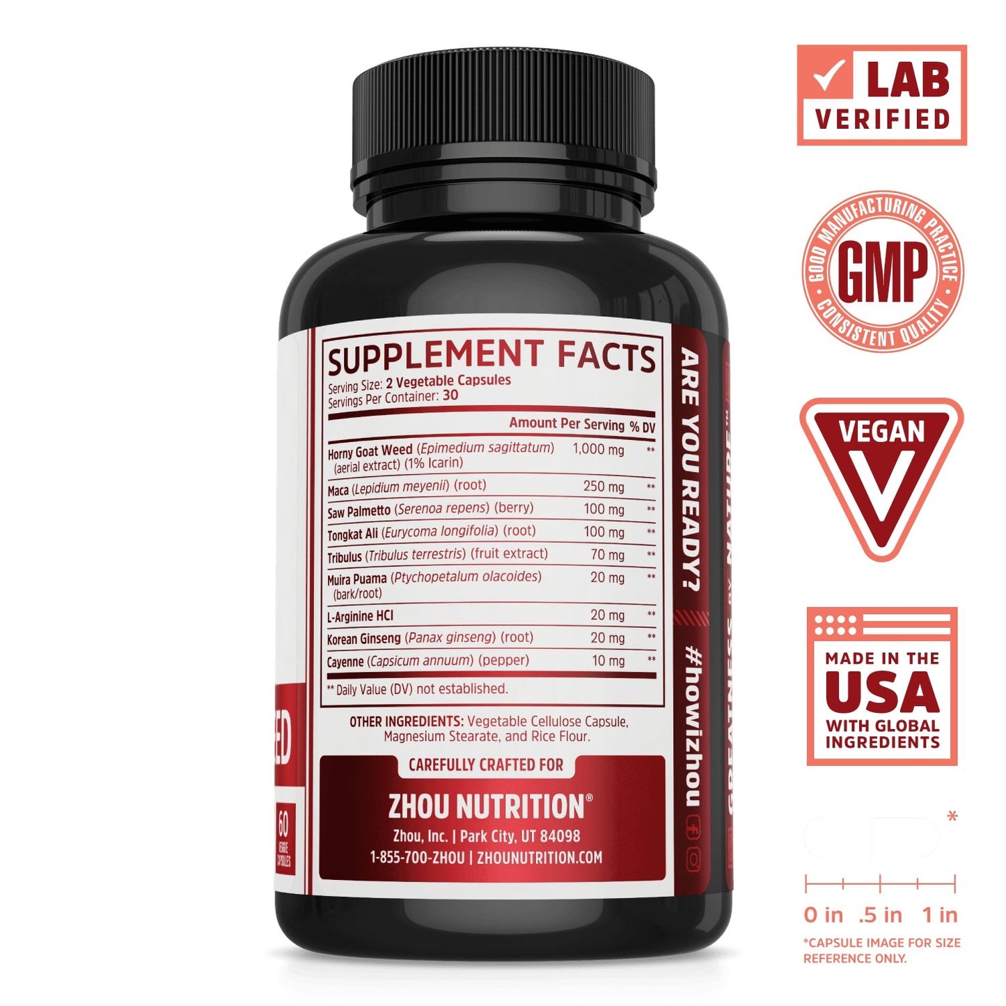 Horny Goat Weed Natural Sexual Energy Complex - One Life Natural Market NC
