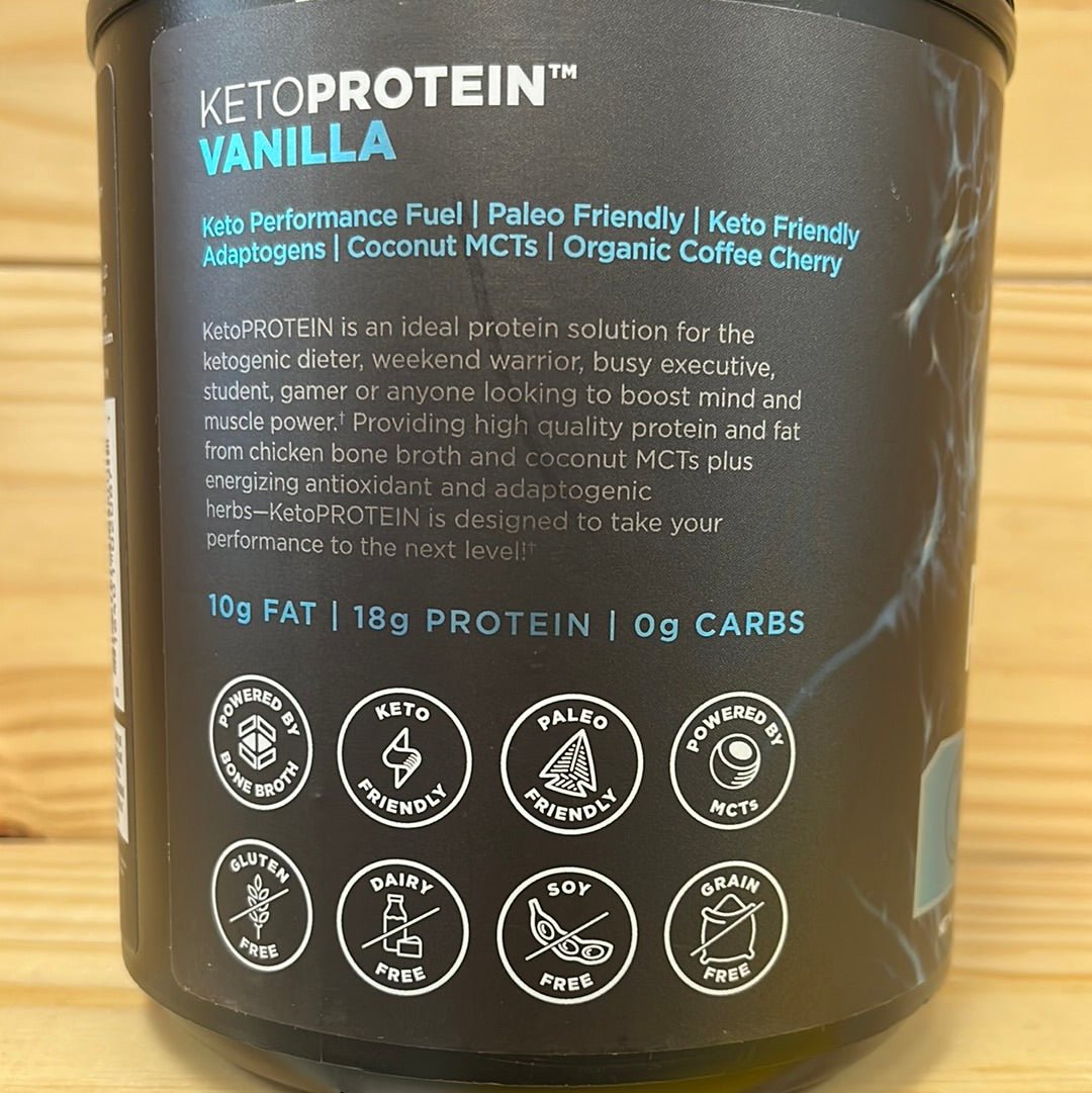 Keto Bone Broth Protein Vanilla - One Life Natural Market NC