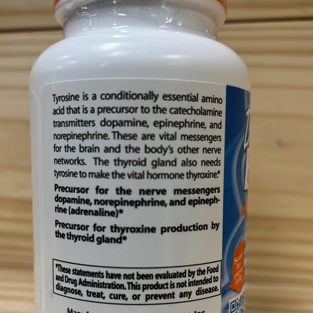 L-TYROSINE 500MG - One Life Natural Market NC
