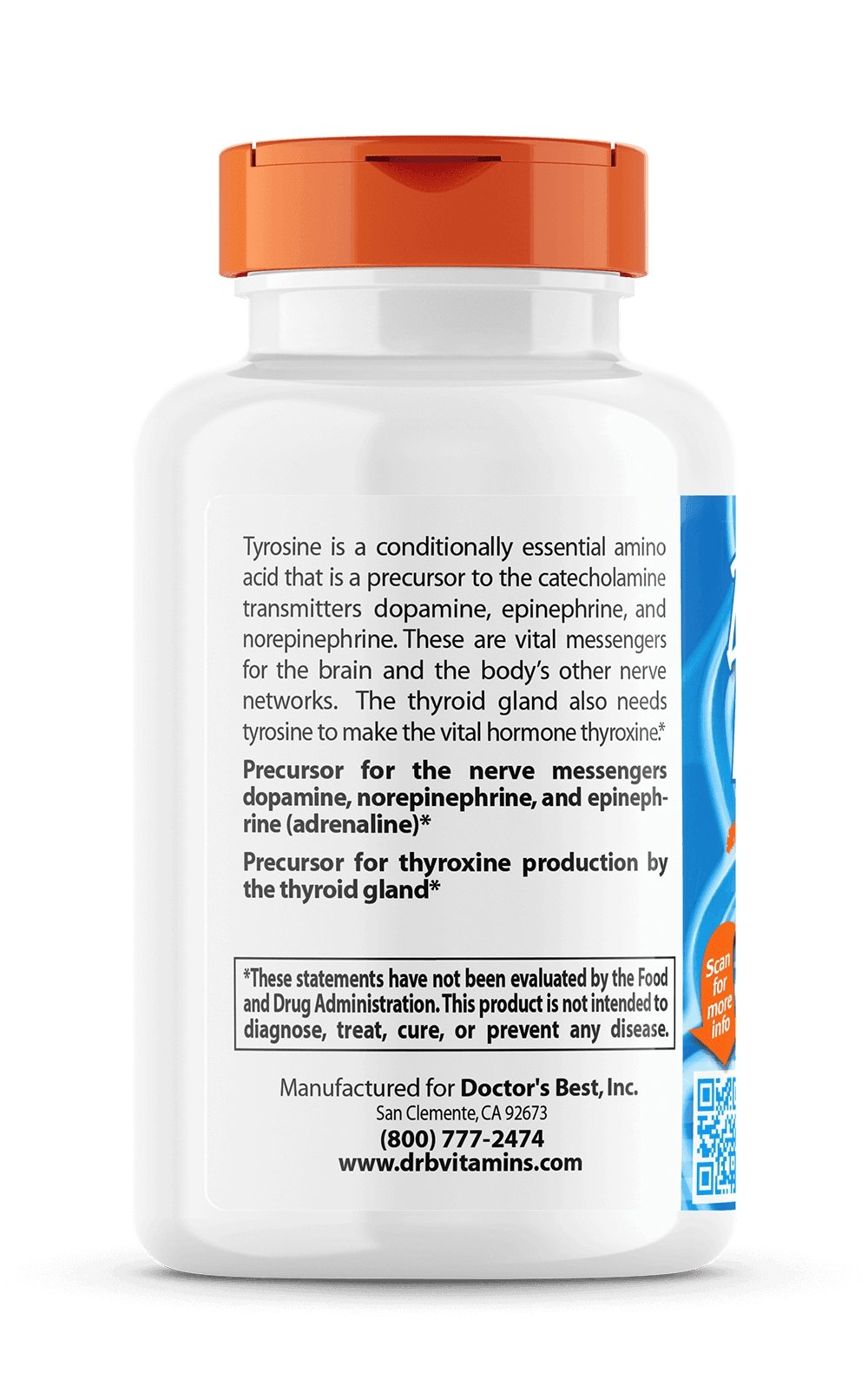 L-TYROSINE 500MG - One Life Natural Market NC
