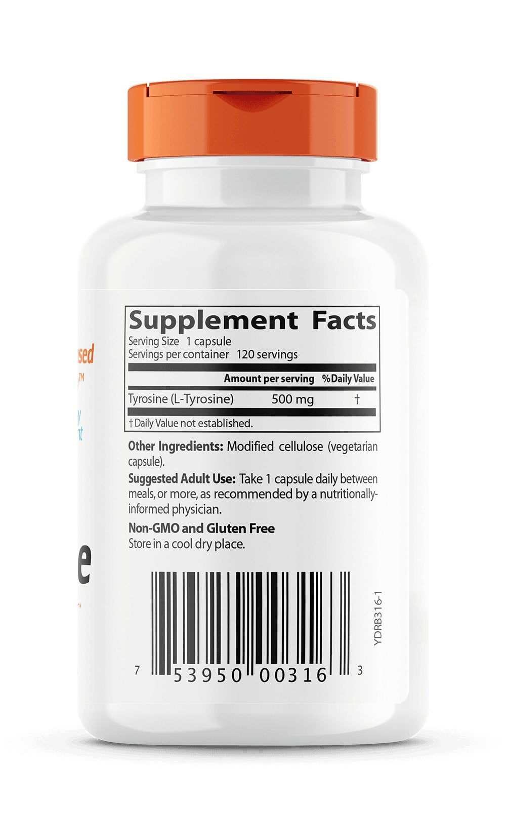 L-TYROSINE 500MG - One Life Natural Market NC