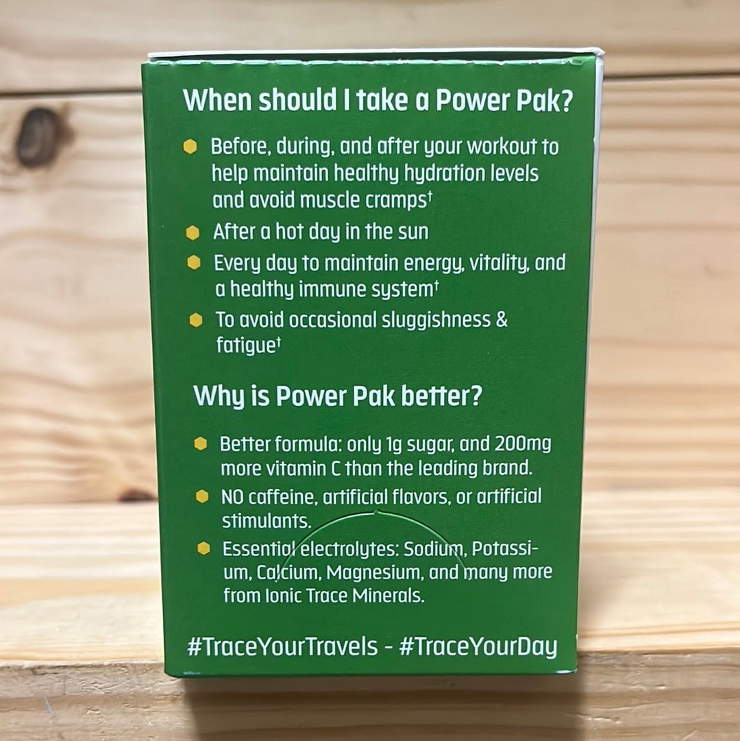 Lemon Lime Power Pak Electrolyte Powder - One Life Natural Market NC