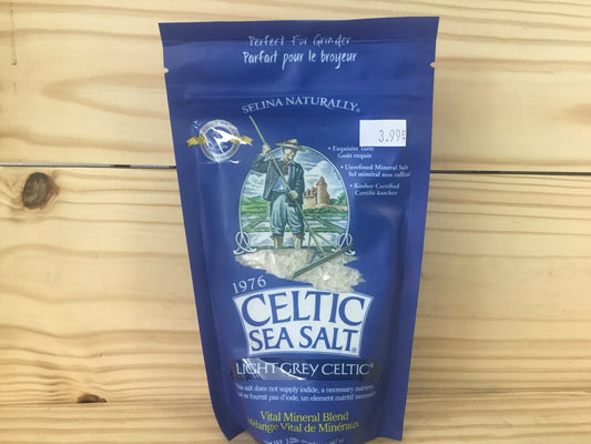 Light Grey Celtic Sea Salt 1/2lb - One Life Natural Market NC
