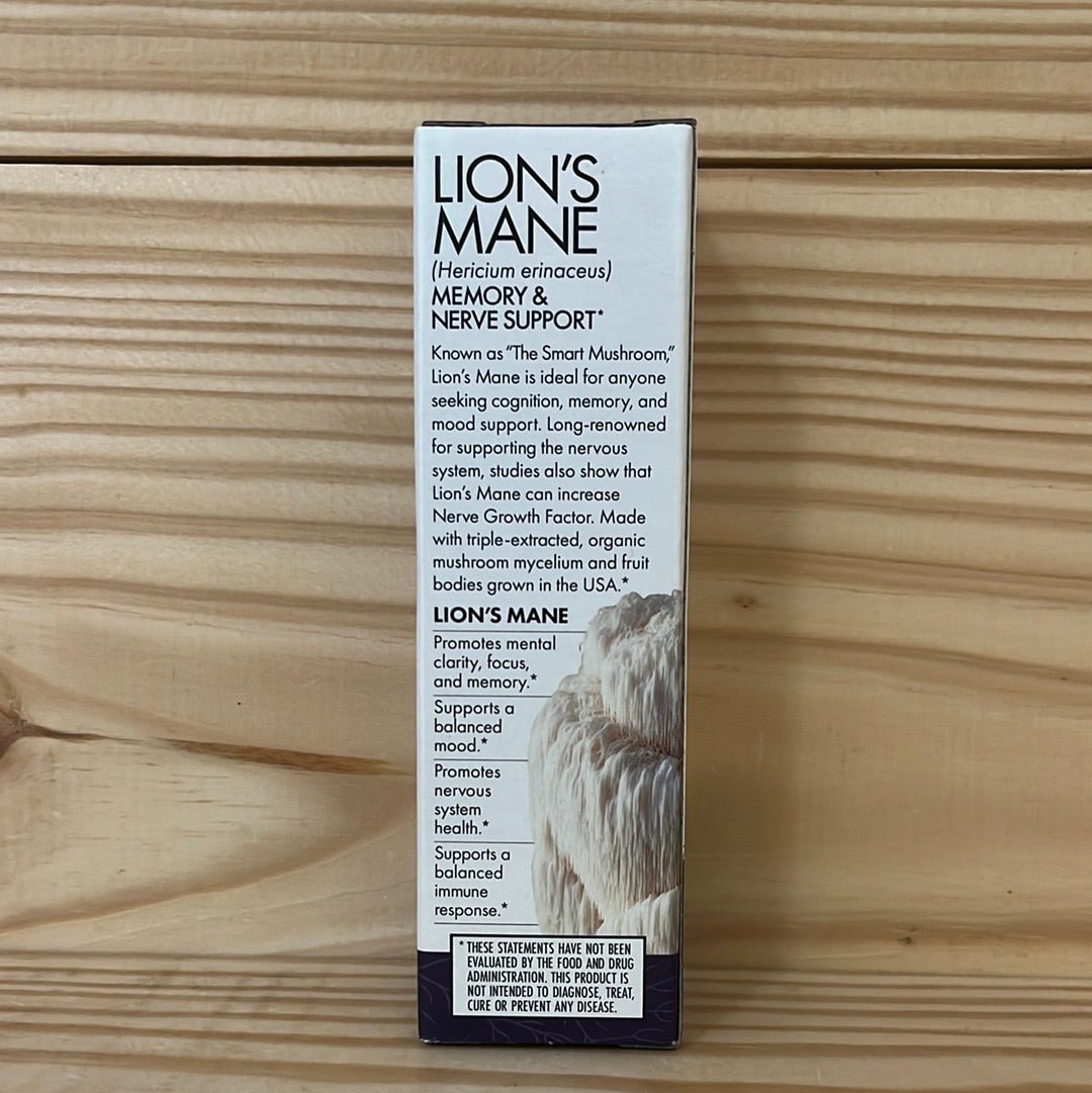 Lion's Mane Extract USDA Organic 1oz - One Life Natural Market NC