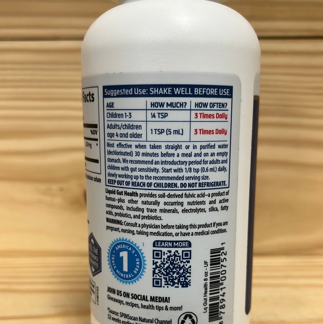 Liquid Gut Health Fulvic & Humic Minerals - One Life Natural Market NC