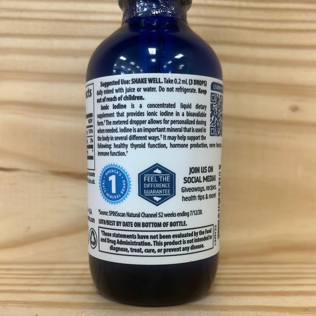 Liquid Ionic Iodine Potassium Iodide - One Life Natural Market NC