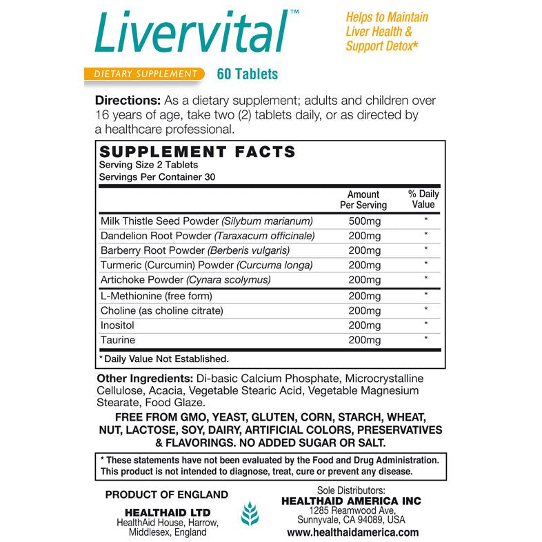 LiverVital Liver Support & Detox - One Life Natural Market NC