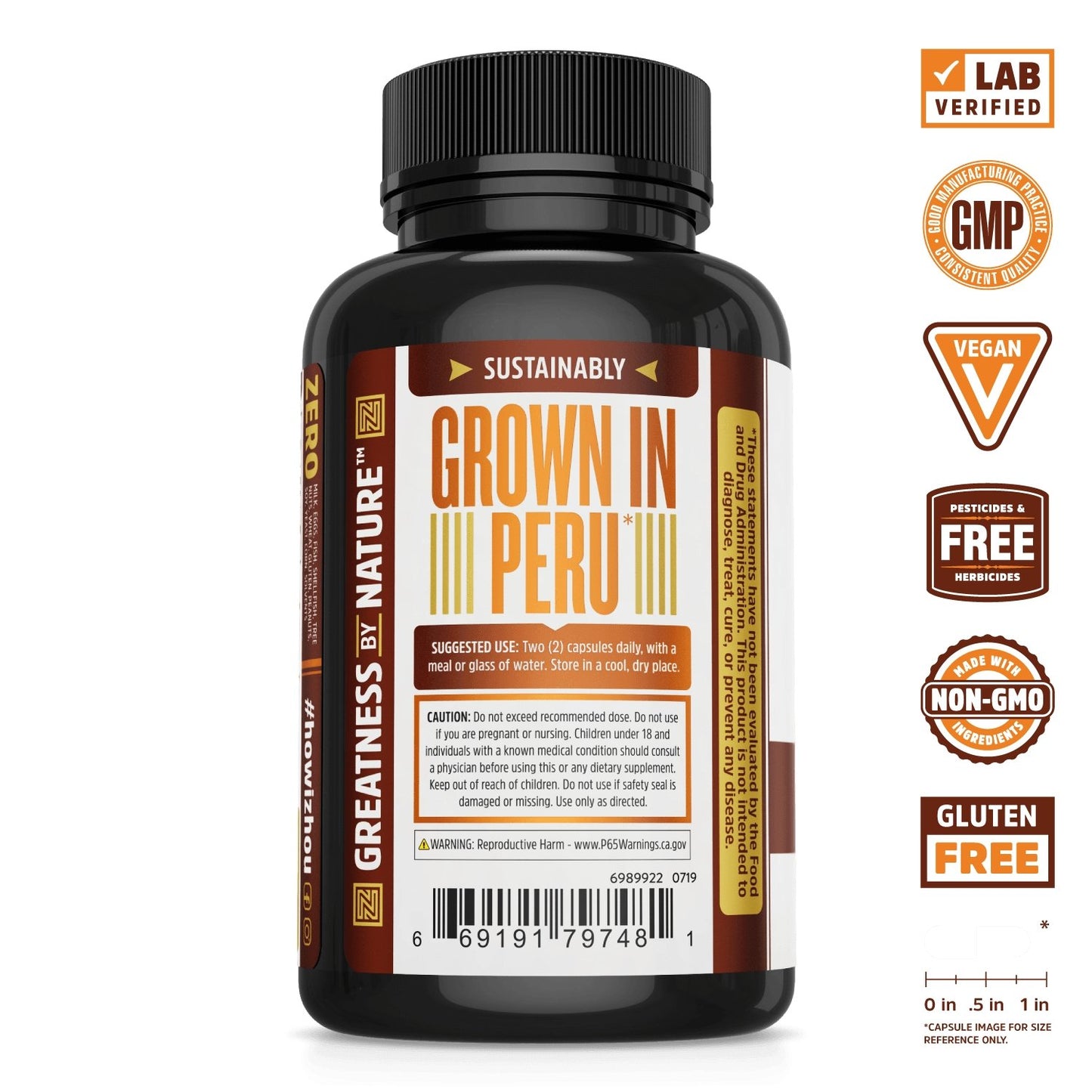 Maca Root Capsules - One Life Natural Market NC
