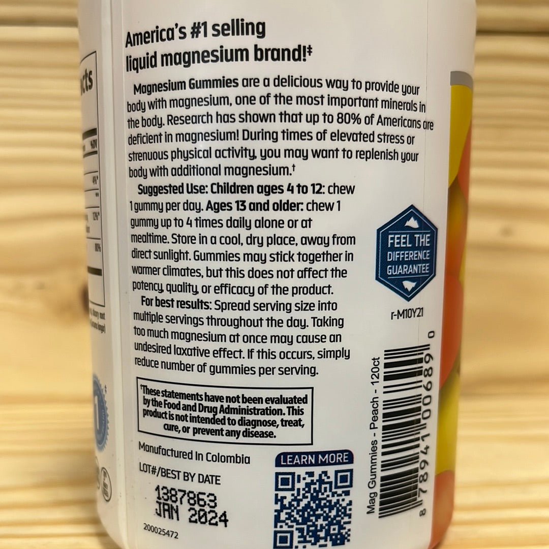 Magnesium Gummies - One Life Natural Market NC