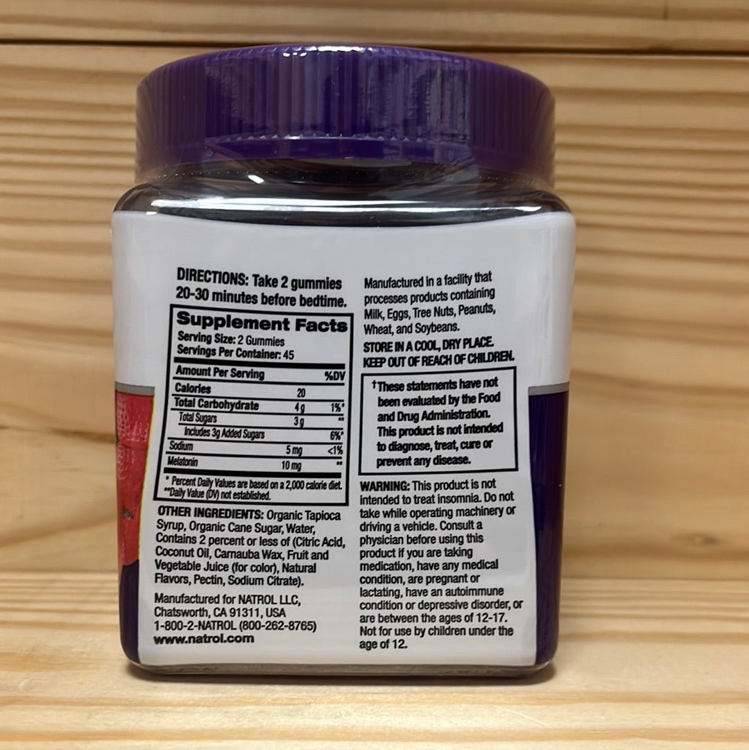 Melatonin 10mg Gummies - One Life Natural Market NC
