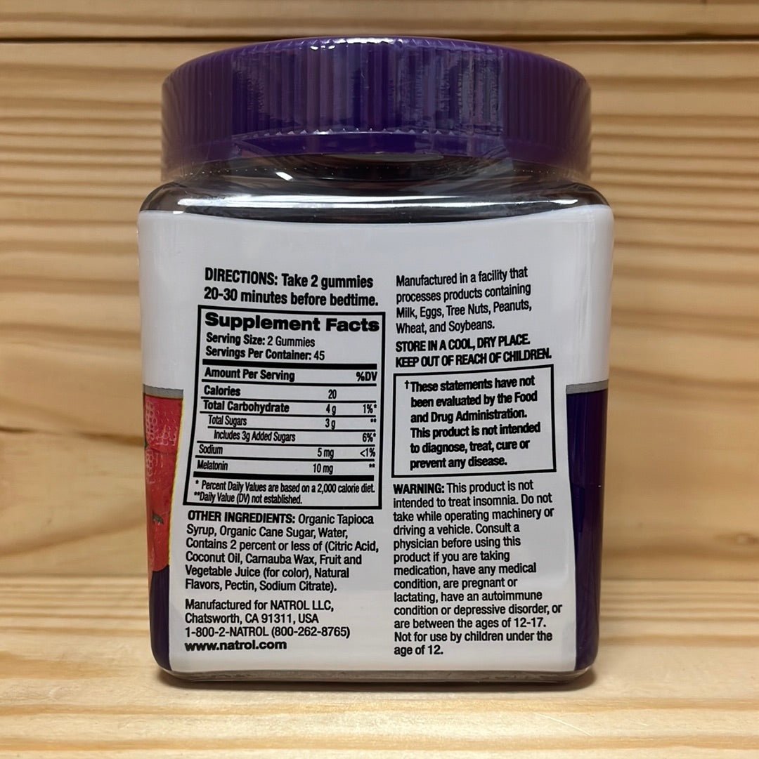Melatonin 10mg Gummies - One Life Natural Market NC