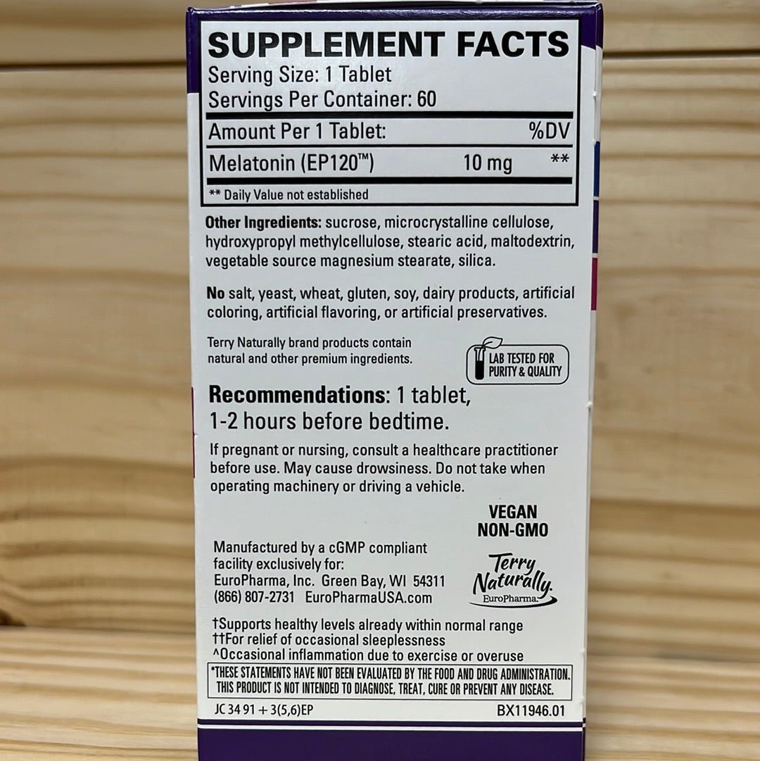Melatonin EP120™ 10mg - One Life Natural Market NC
