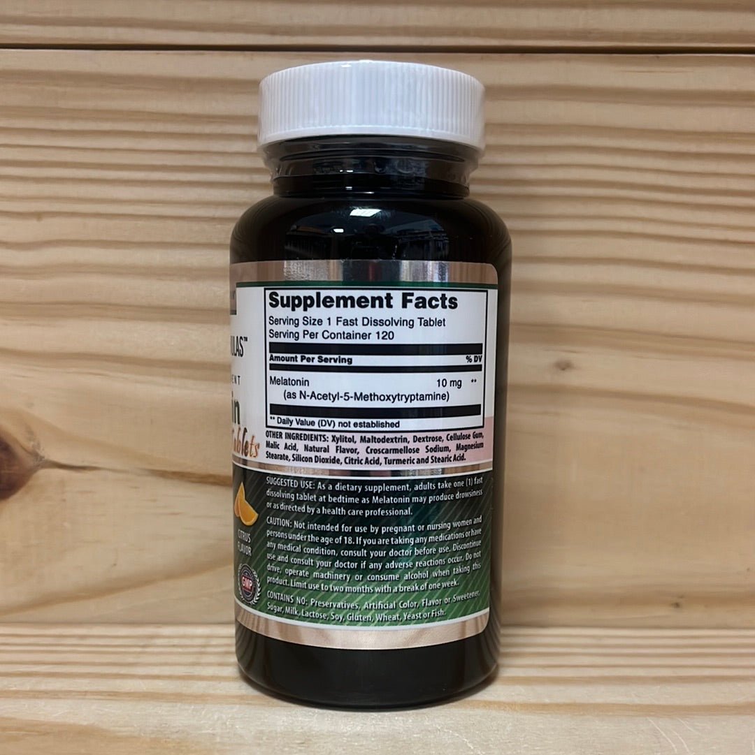 Melatonin Fast Dissolving Tablets 10mg - One Life Natural Market NC