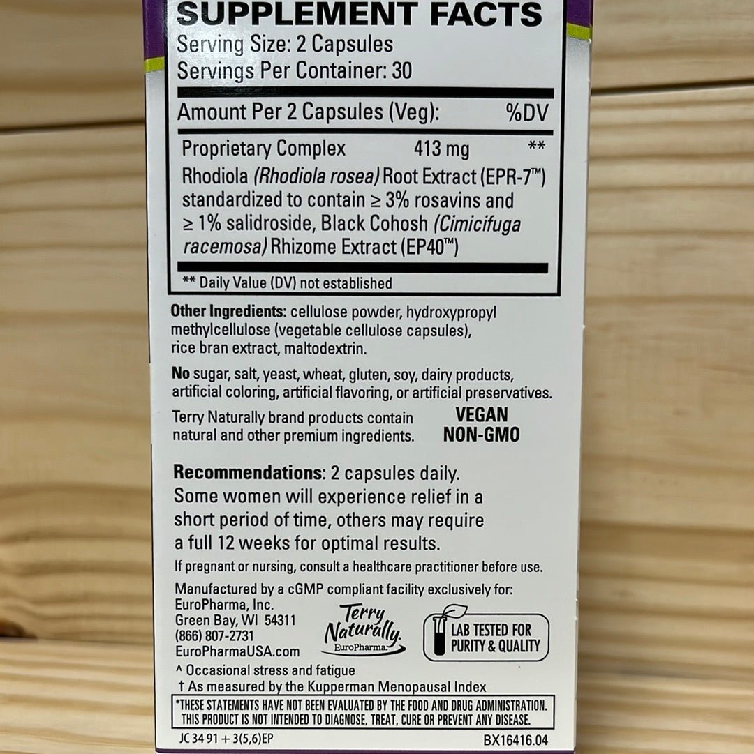 Menopause Relief* PLUS - One Life Natural Market NC