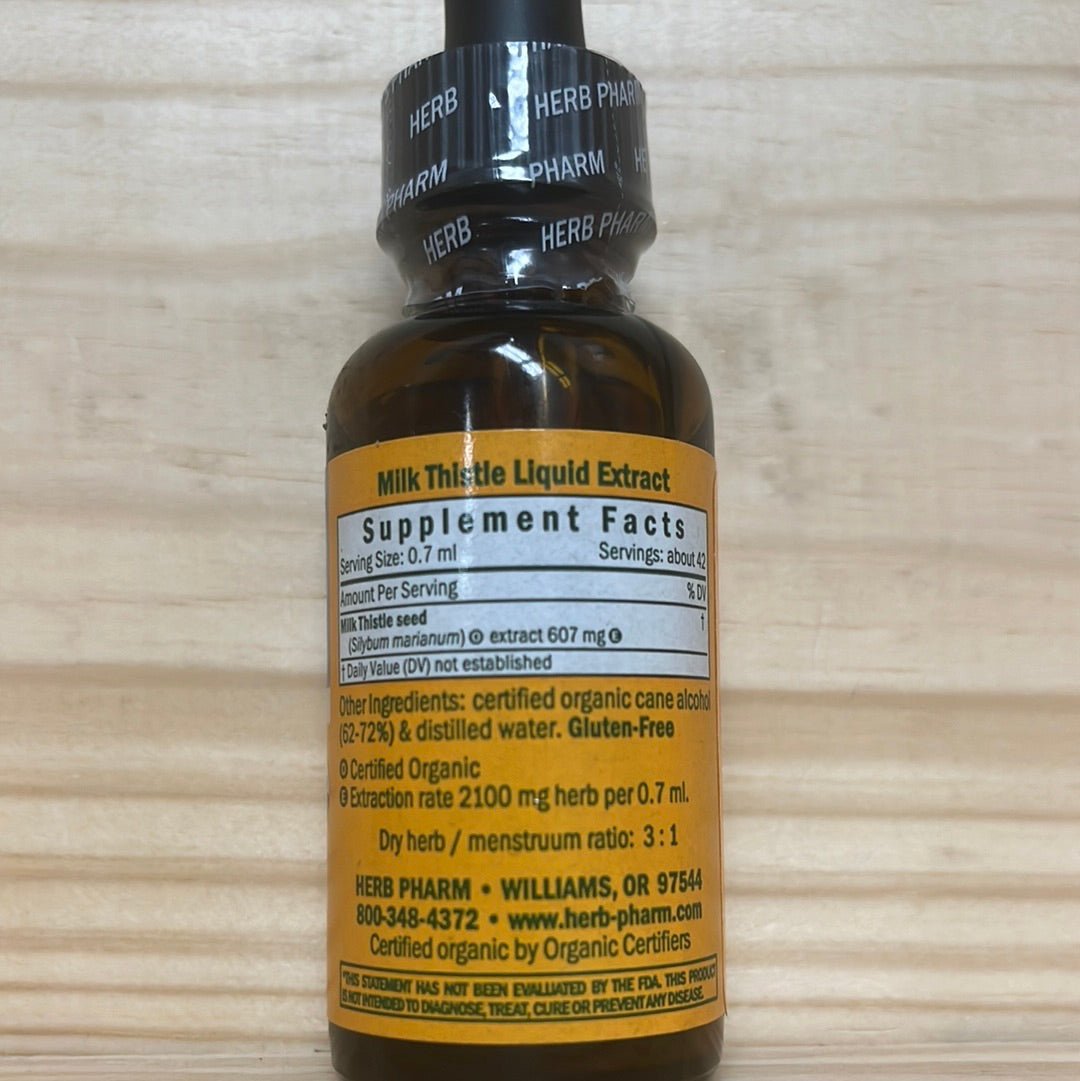 Milk Thistle Liquid Extract - One Life Natural Market NC