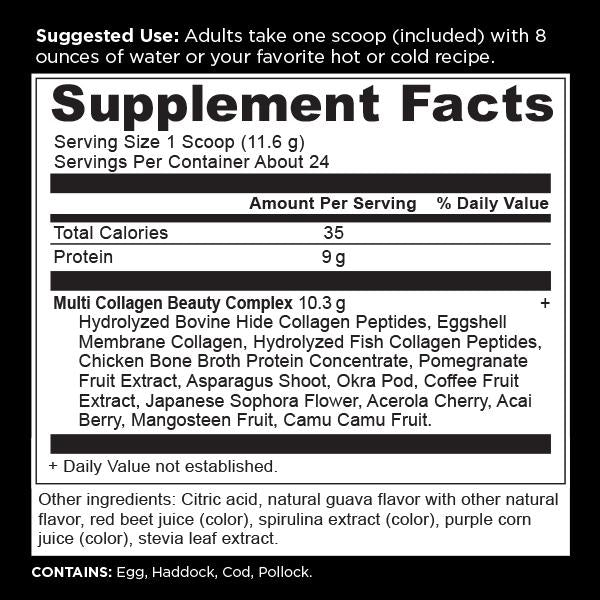 Multi Collagen Protein Beauty Within Guava Passionfruit - One Life Natural Market NC
