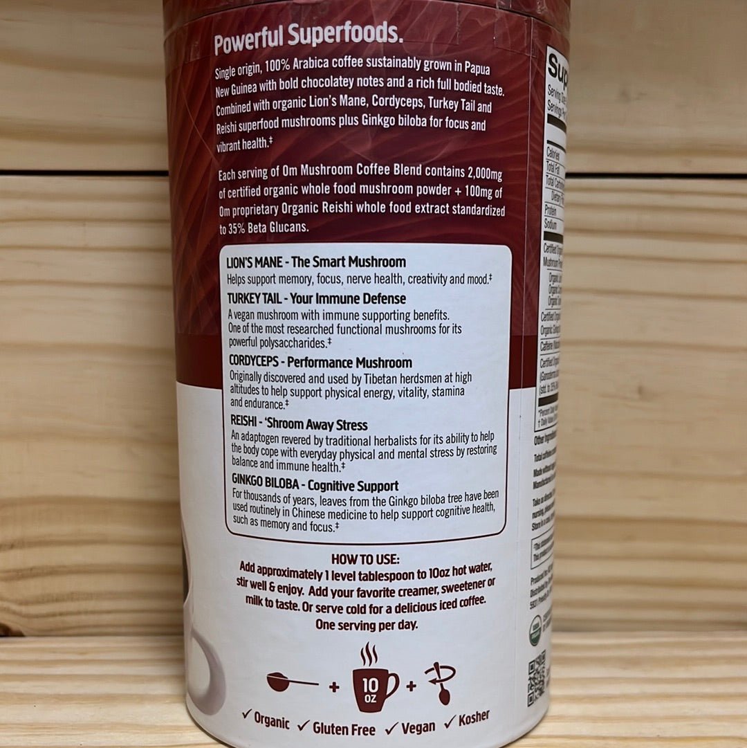 Mushroom Superfood Coffee Blend - One Life Natural Market NC
