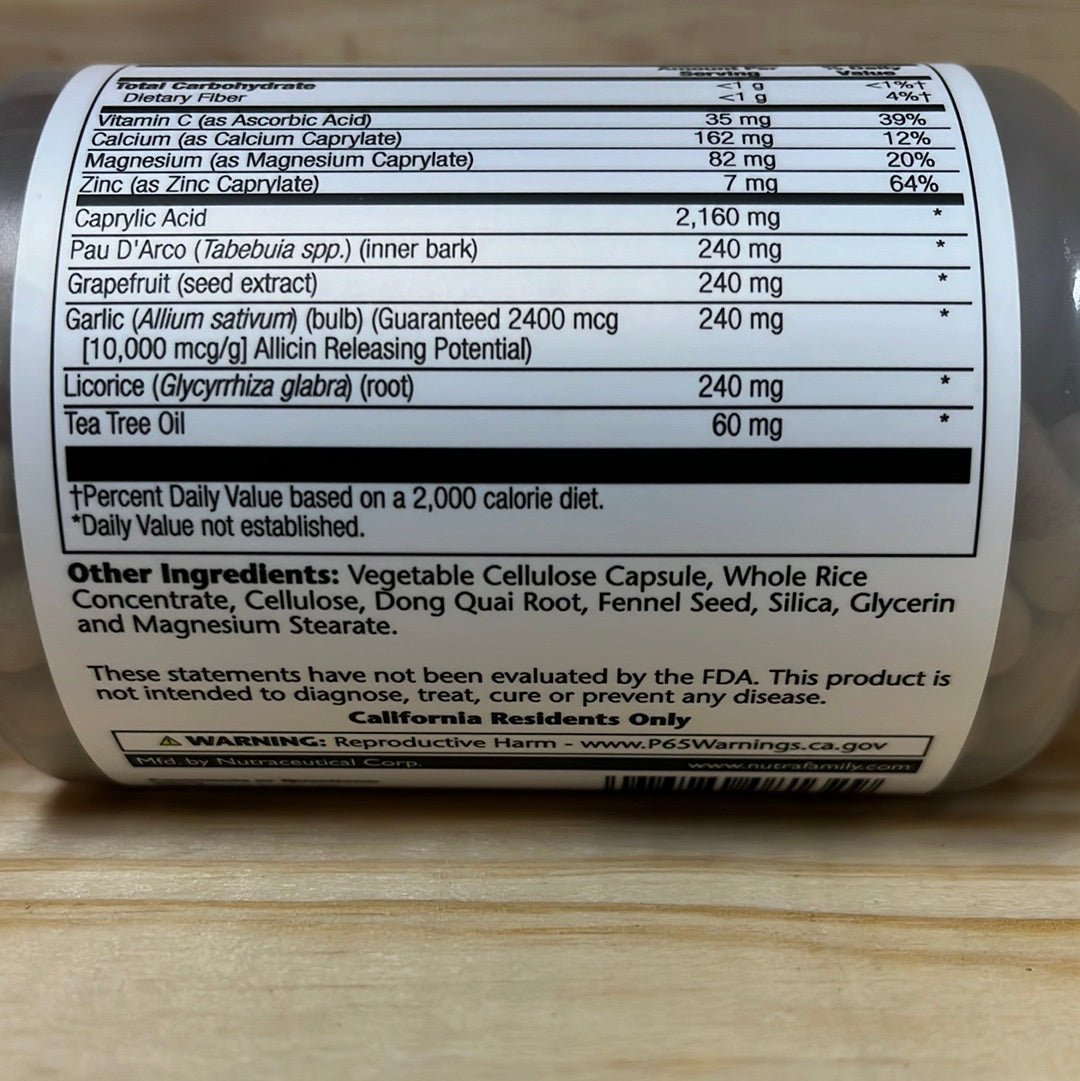 Natural Yeast Cleanse - One Life Natural Market NC