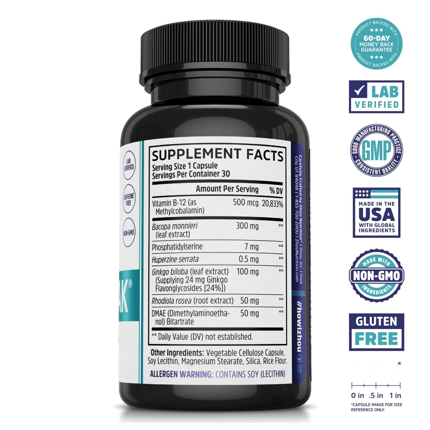 Neuro-Peak Memory Focus Nootropic Formula - One Life Natural Market NC