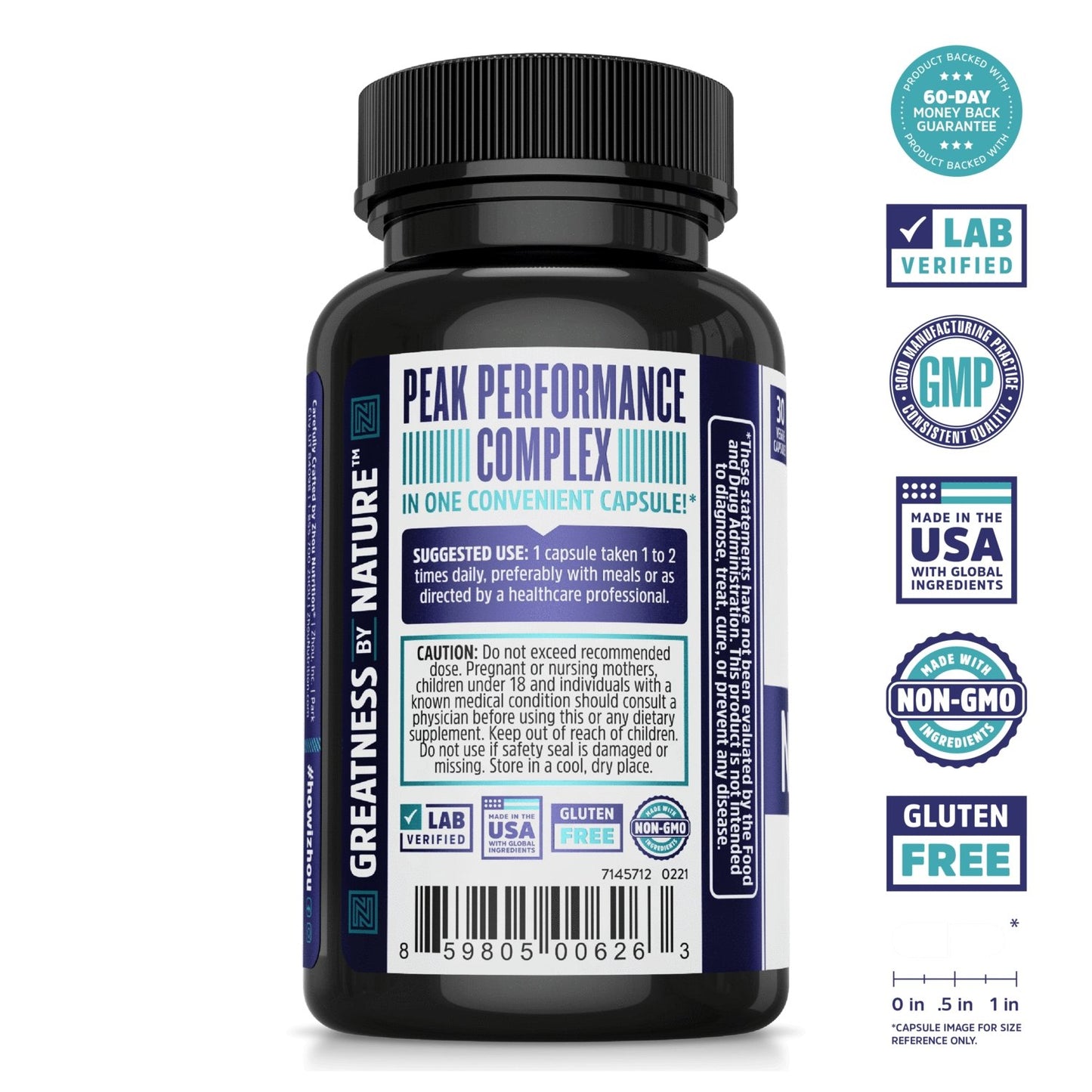 Neuro-Peak Memory Focus Nootropic Formula - One Life Natural Market NC