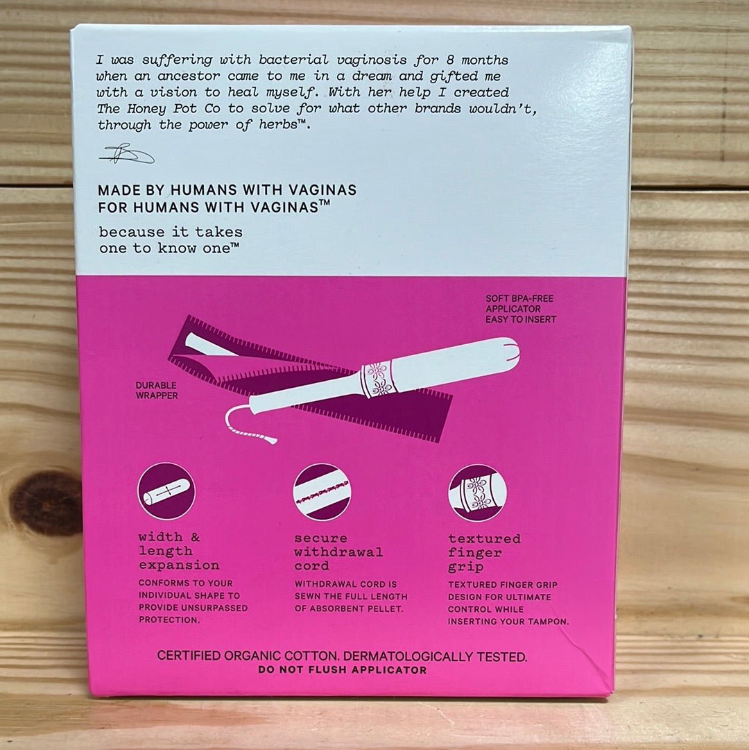 Organic 100% Cotton Regular Tampons - One Life Natural Market NC
